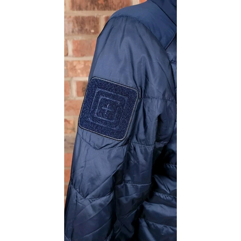 5.11 Tactical Jacket Peninsula Insulator Full Zip Primaloft Blue Womens Small - Picture 4 of 10